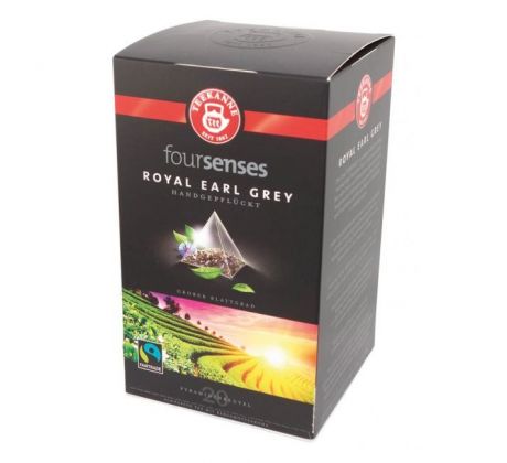 Čaj TEEKANNE FOURSENSES Royal Earl Grey Fairtrade 40 g