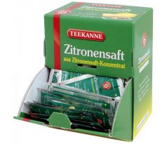 Citrónová šťava Teekanne porciovaná 100 x 4 ml