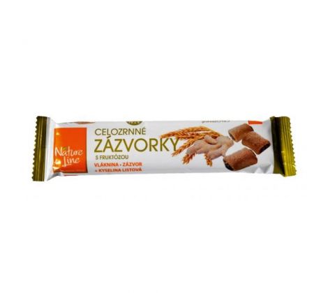 NATURE LINE sušienky celozrnné ZÁZVORKY 65 g