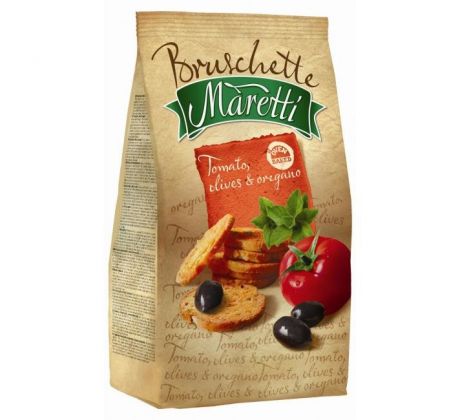 Bruschette Maretti paradajky, olivy a oregano 70 g