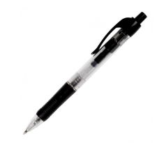 Guľôčkové pero Q-CONNECT klikacie čierne