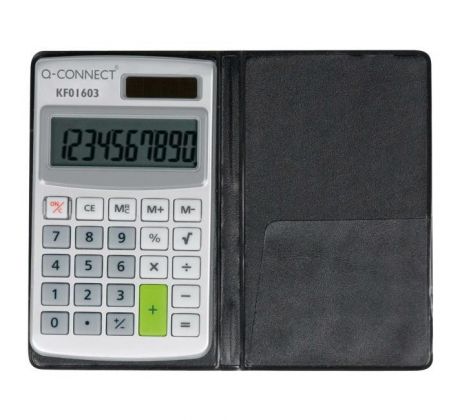 Kalkulačka Q-CONNECT vrecková 10 miestna