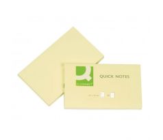 Bloček Q-CONNECT žltý 76x127mm