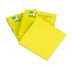 Samolepiaci bloček Q-CONNECT neónové 76x76mm žlté