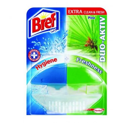 Bref Duo Aktiv WC závesný gél 50 ml Borovica