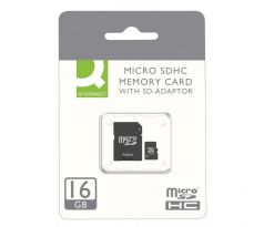 Pamäťová karta micro SDHC Q-CONNECT 16 GB