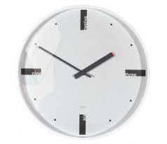Nástenné hodiny artetempus Acto 35x35cm biele