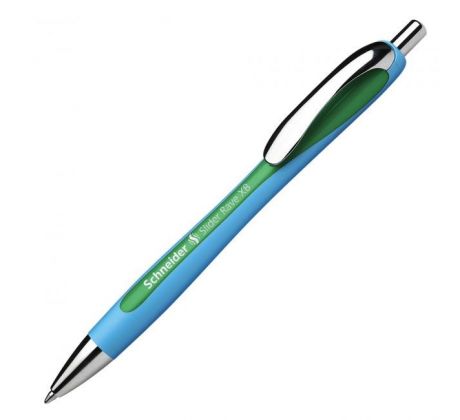 Guľôčkové pero Schneider Slider Rave zelené