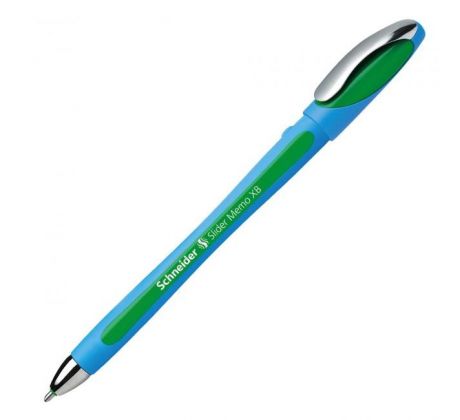 Guľôčkové pero Schneider Slider memo XB zelené