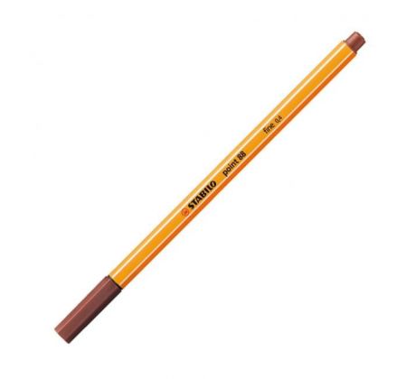 Liner STABILO Point 88 svetlohnedý