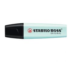 Zvýrazňovač STABILO BOSS ORIGINAL Pastel pastelový tyrkysový