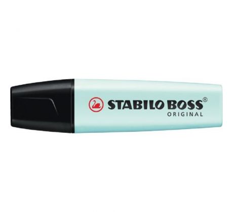 Zvýrazňovač STABILO BOSS ORIGINAL Pastel pastelový tyrkysový