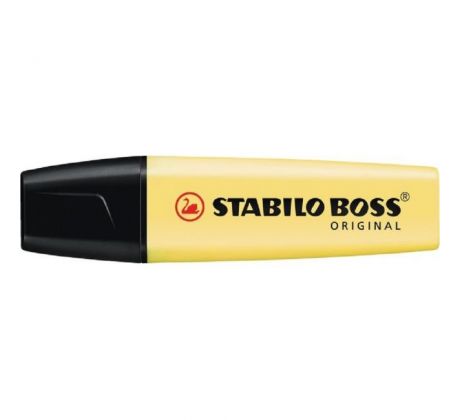 Zvýrazňovač STABILO BOSS ORIGINAL Pastel pastelový žltý