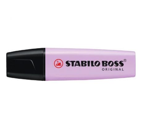 Zvýrazňovač STABILO BOSS ORIGINAL Pastel pastelový fialkový