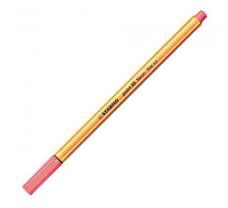 Liner STABILO Point 88 neon červený