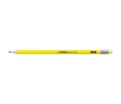 Ceruzka STABILO Swano Fluo s gumou žltá 12ks