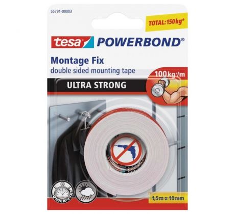 Montážna páska TESA Powerbond ultra strong 19mm x 1,5m