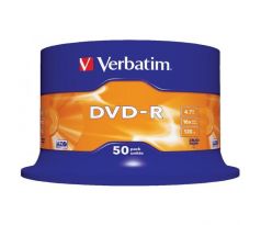 Verbatim DVD-R 16x 4,7GB cake 50 ks