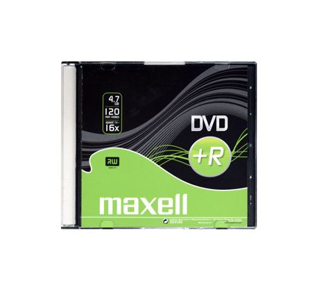 DVD+R MAXELL 4,7GB 16X Slim box 1ks (275636)