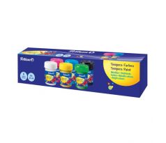 Temperové farby Pelikan, 6 x 25ml