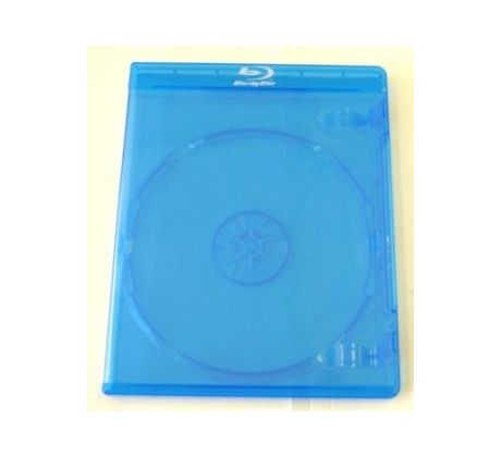 Obal na 3 BD-R Blu-ray disk modrý rozmer 171 x 134 x 14 mm (BR3-CU)