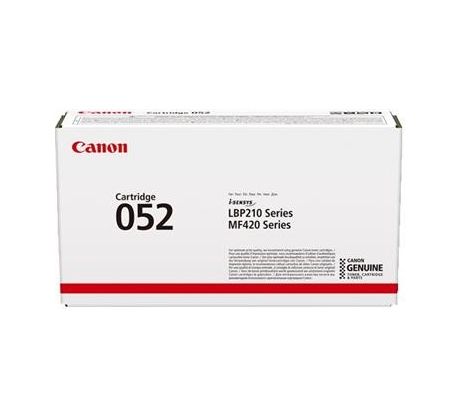 toner CANON CRG-052 black i-SENSYNS LBP212/LBP215, MF421/MF429 (3100 str.) (2199C002)