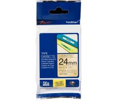 páska BROTHER TZePR851 čierne písmo, zlatá premium páska Tape (24mm) (TZEPR851)