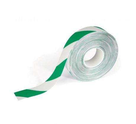 Vyznačovacia páska DURALINE STRONG 2 COLOUR zeleno-biela 50 mm x 30 m