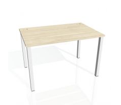 Pracovný stôl Uni, 120x75,5x80 cm, agát/sivá