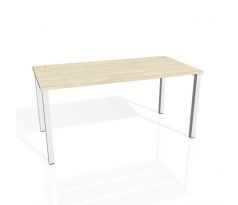 Pracovný stôl Uni, 160x75,5x80 cm, agát/sivá