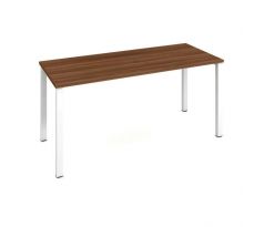 Rokovací stôl Uni, 160x75,5x80 cm, čerešňa/sivá