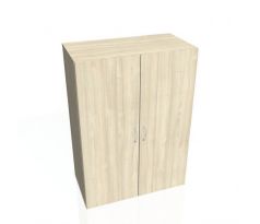Skriňa DRIVE zatvorená 2 police 80x111x42cm agát