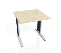 Pracovný stôl Flex, 80x75,5x80 cm, agát/kov