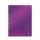 Blok poznámkový linajkový Leitz WOW A4 purpurový