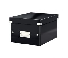 Malá škatuľa Click & Store čierna