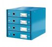 Zásuvkový box Leitz Click & Store 4 zásuvky modrý
