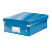 Malá organizačná krabica Click & Store modrá