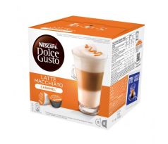 Kávové kapsule DOLCE GUSTO Latte Macchiato Caramel (16 ks)