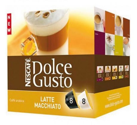 Kávové kapsule DOLCE GUSTO Latte Macchiato (16 ks)