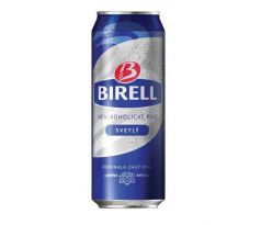 Pivo Birell nealko 24 x 0,5ℓ Svetlé plechovka