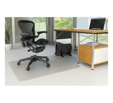 Podložka pod stoličku na tvrdé podlahy v tvare T 120x90cm