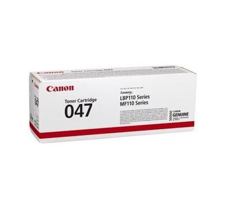 toner CANON CRG-047 black i-SENSYNS LBP112/LBP113, MF112/MF113 (1600 str.) (2164C002)