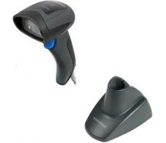 Skener čiarových kódov QuickScan QD2430, 2D Area Imager, USB Kit with 90A052065 Cable, Auto-Stand, Black (QD2430-BKK1B)