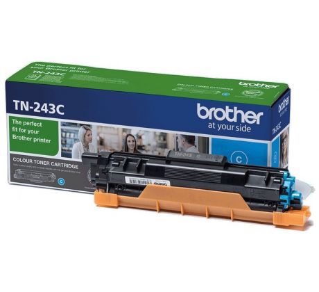 toner BROTHER TN-243 Cyan HL-L3210CW/L3270CDW, DCP-L3510CDW/L3550CDW, MFC-L3730CDN/L3770CDW (1000 str.) (TN243C)