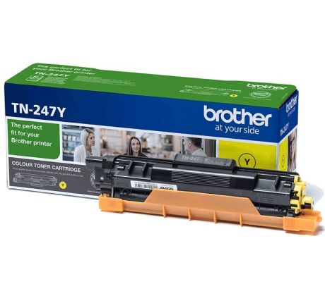 toner BROTHER TN-247 Yellow HL-L3210CW/L3270CDW, DCP-L3510CDW/L3550CDW, MFC-L3730CDN/L3770CDW (2300 str.) (TN247Y)