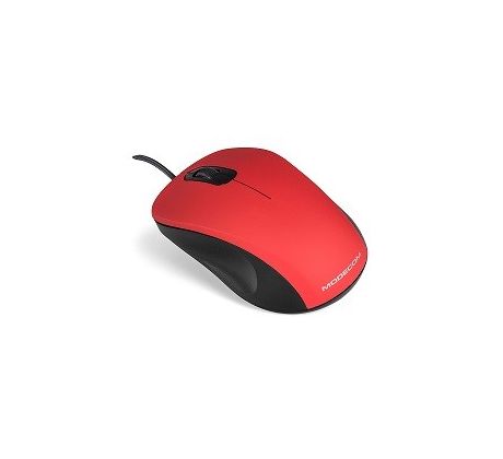 Myš  Modecom optická M10S Silent Red (červená) (M-MC-M10S-500)