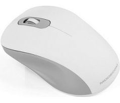 Myš optická bezdrôtová Modecom WM10S Silent White (M-MC-WM10S-200)