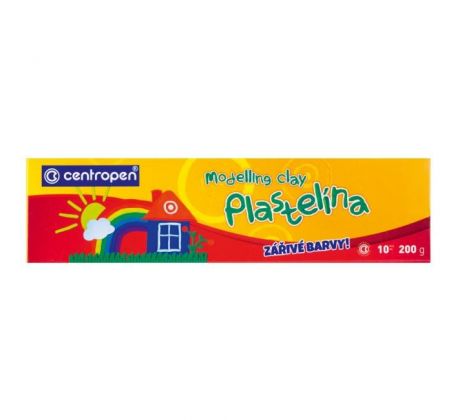 Plastelína CENTROPEN 10farieb 200g