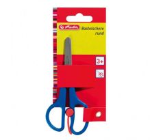 Nožnice Herlitz stredné guľaté 13cm mix farieb