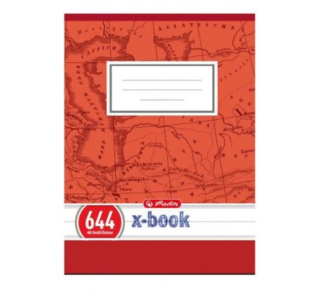Zošit Herlitz 644, A6, linajkový, 70g/m2